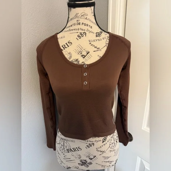 NWT FP Movement Women's Bail Out Long Sleeve Layer - Picture 2 of 7